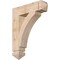 Ekena Millwork Thorton Arts & Crafts Smooth Bracket, Douglas Fir, 3 1/2"W x 16"D x 20"H BKT04X16X20THR03SDF - alternate 1